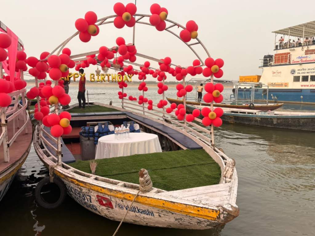 Birthday Celebration on Boat